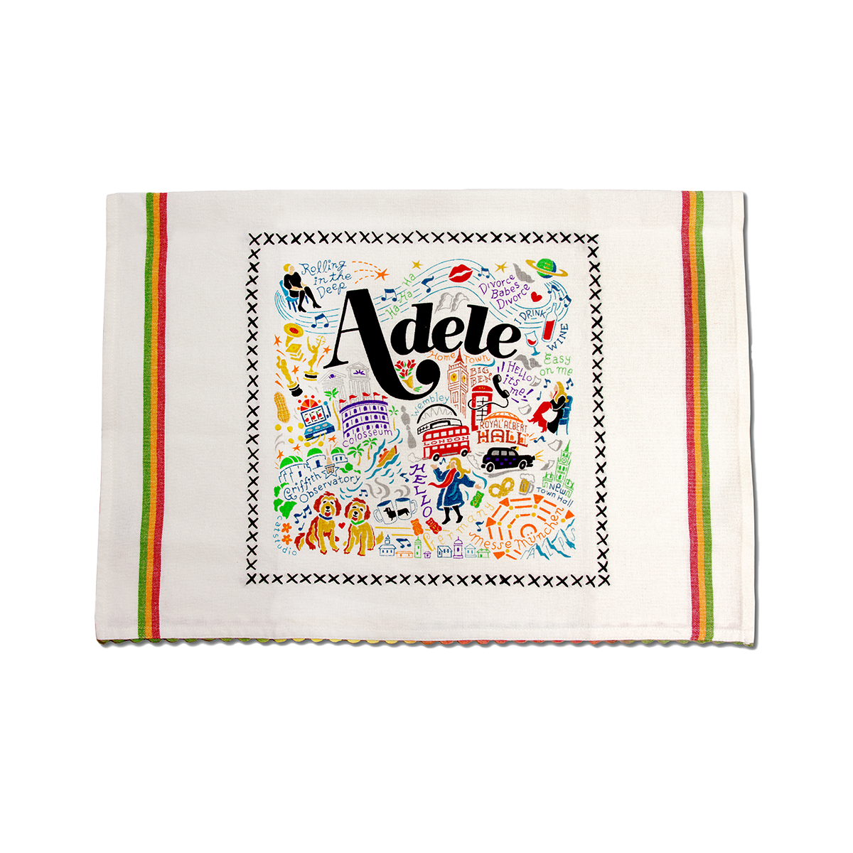 Catstudio X Adele Tea Towel